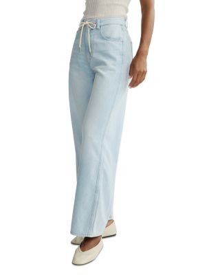 DL1961 Taylor Relaxed Barrel High Rise Jeans in Poolside Aura