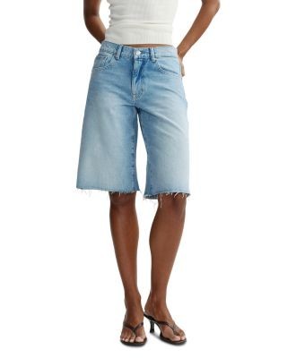 DL1961 Abby Relaxed Denim Bermuda Shorts
