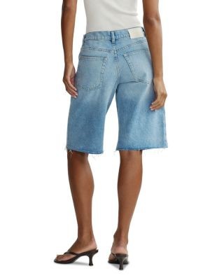 DL1961 Abby Relaxed Denim Bermuda Shorts, photo 3