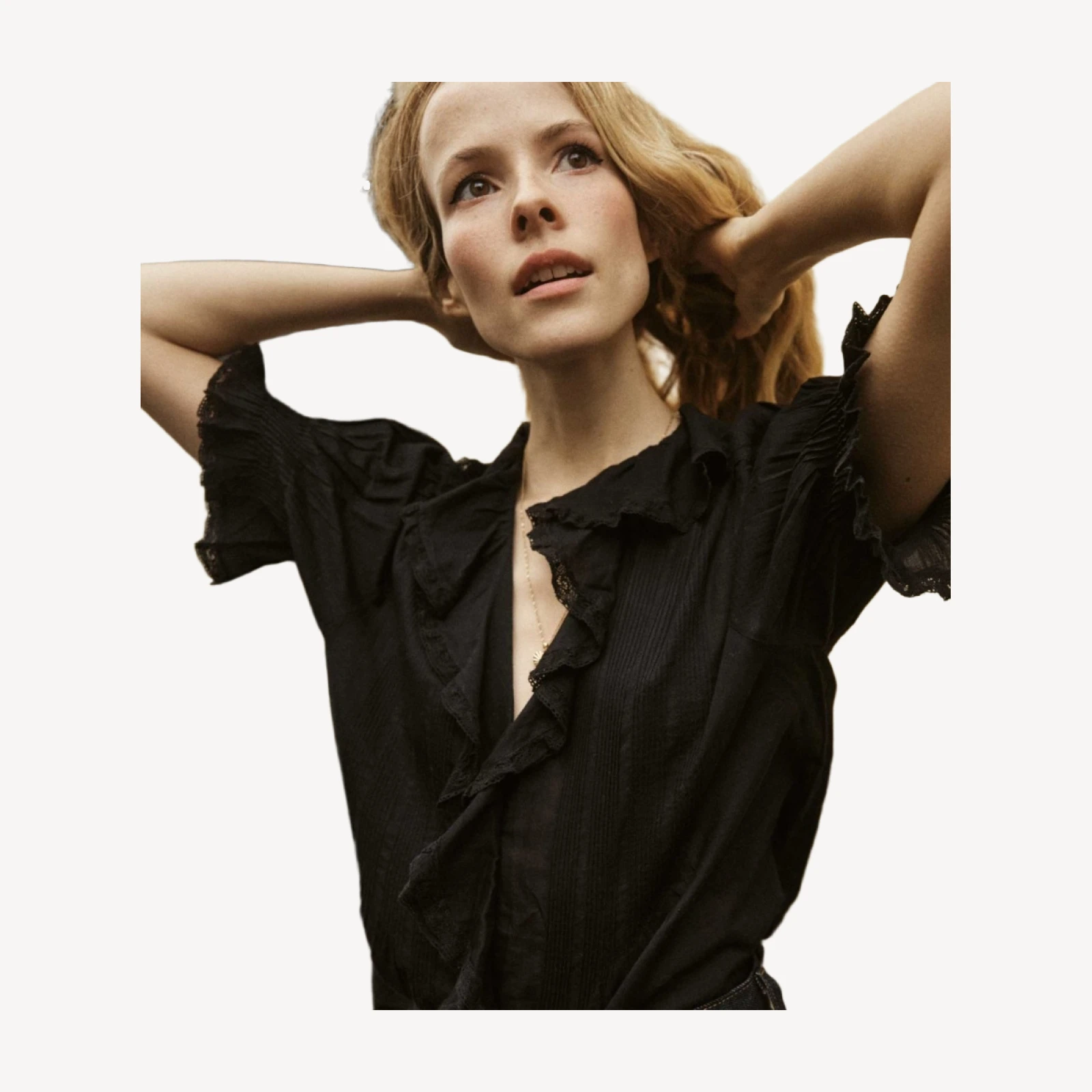 HENRI TOP -- BLACK