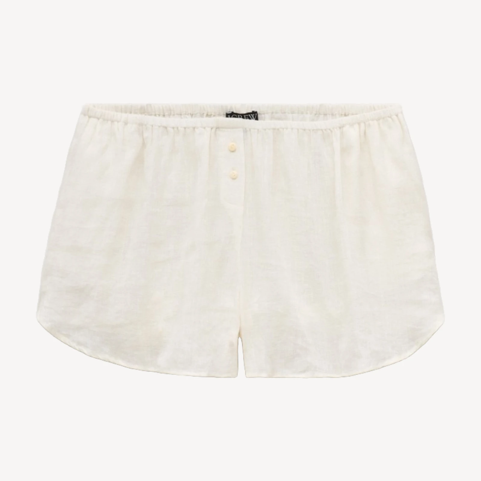 Beach short in Hampton linen-blend
