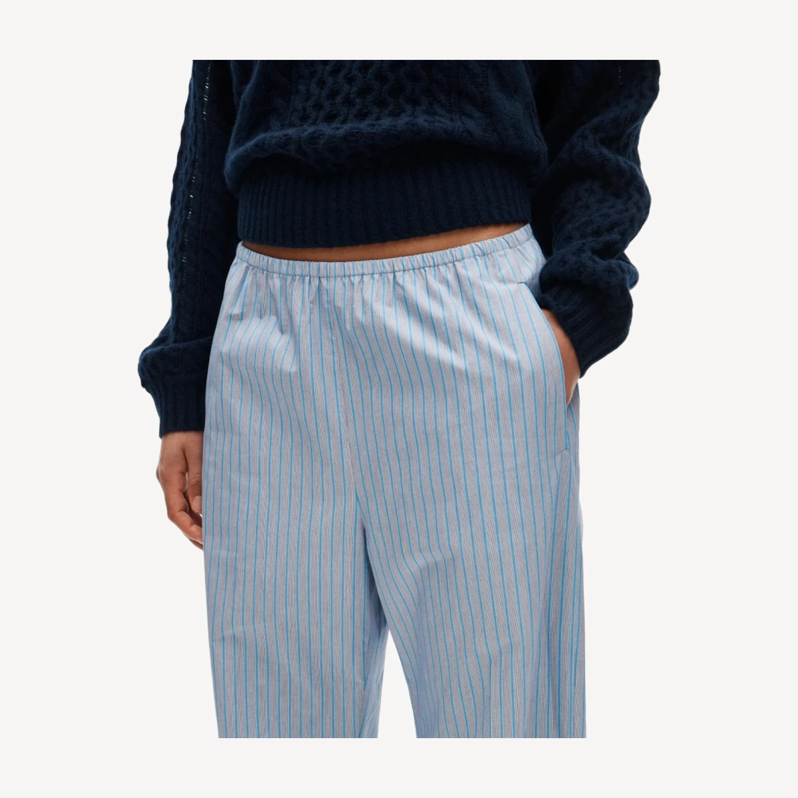 Cosmo pant in cotton poplin