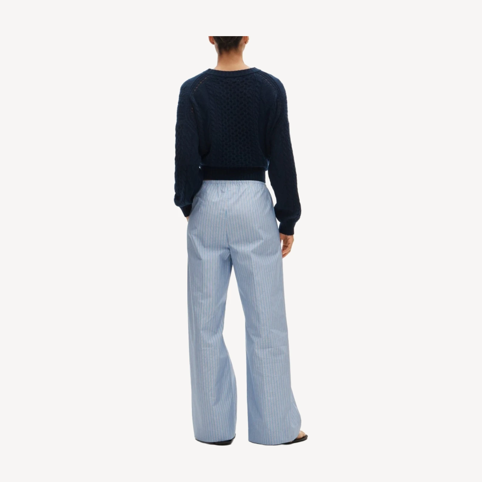 Cosmo pant in cotton poplin