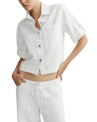 DL1961 Montauk Cropped Shirt