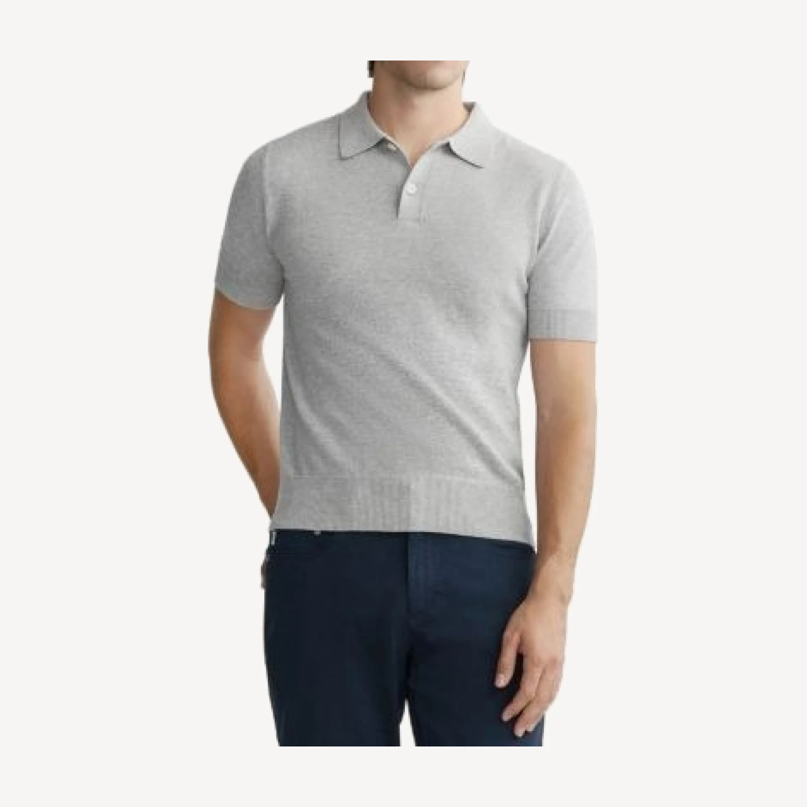 DL1961 Knit Short Sleeve Polo