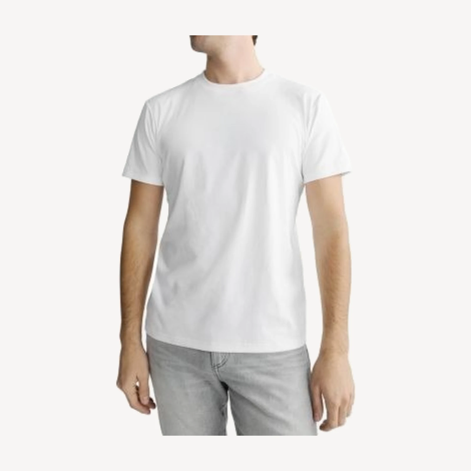 DL1961 Ribbed Crewneck T-Shirt