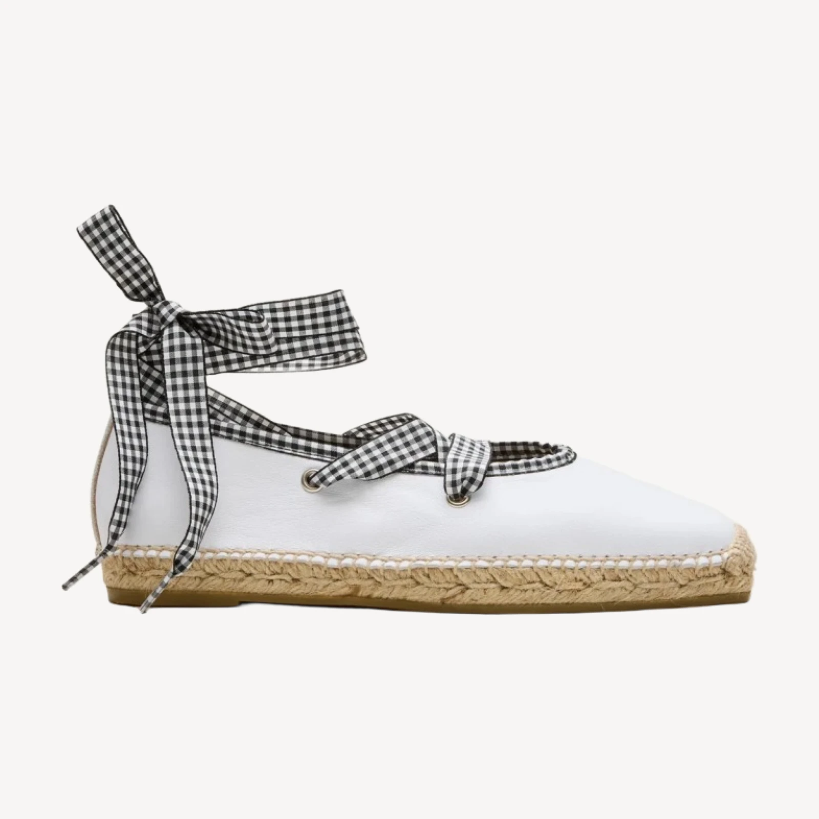 Made-in-Spain Sophie lace-up espadrilles