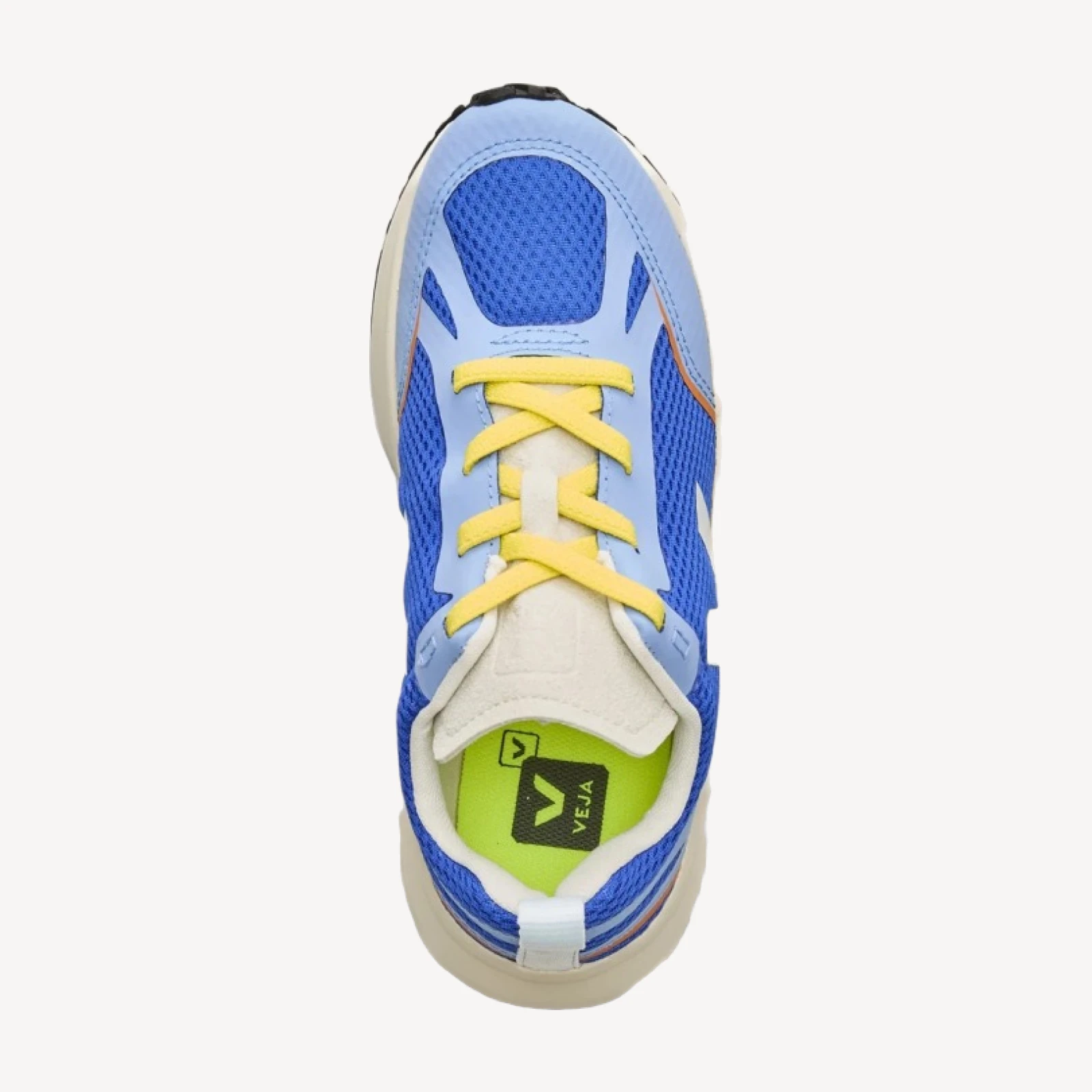 Kids' Veja™ canary lace-up sneakers