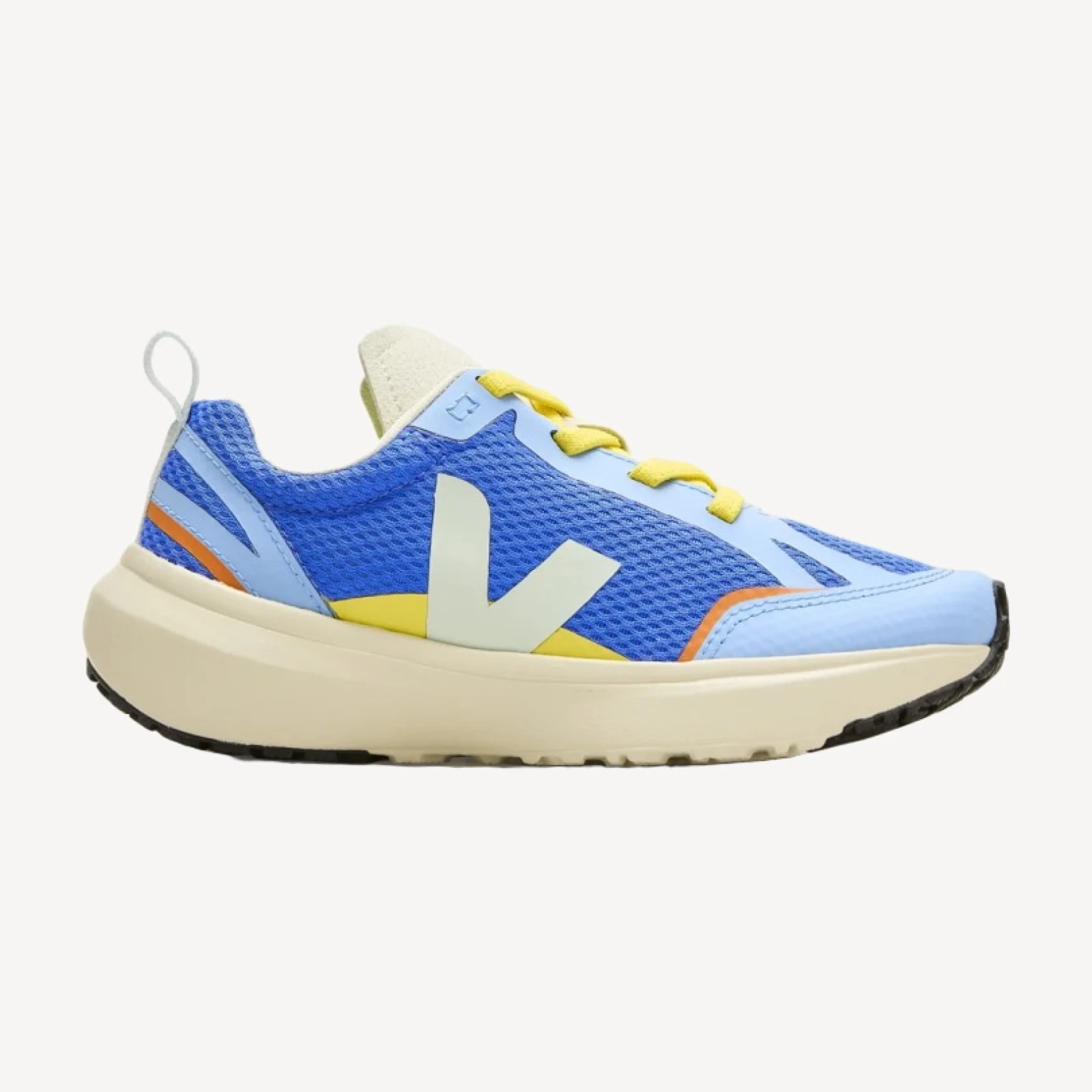 Kids' Veja™ canary lace-up sneakers