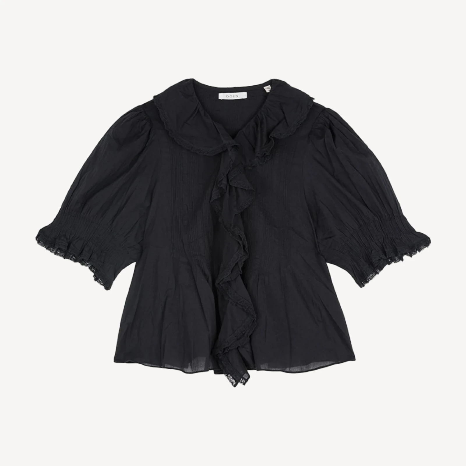 HENRI TOP -- BLACK