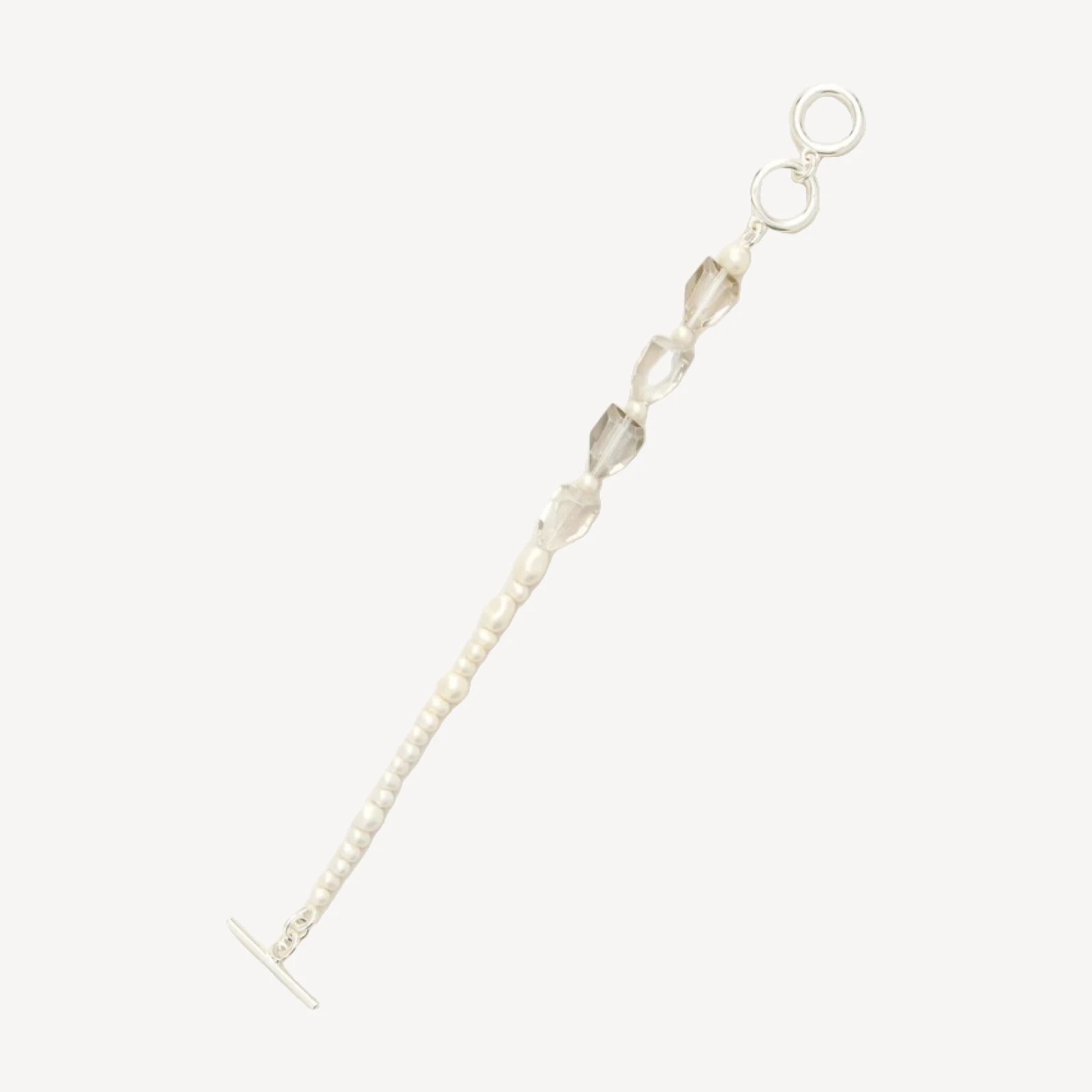 Pearl toggle bracelet