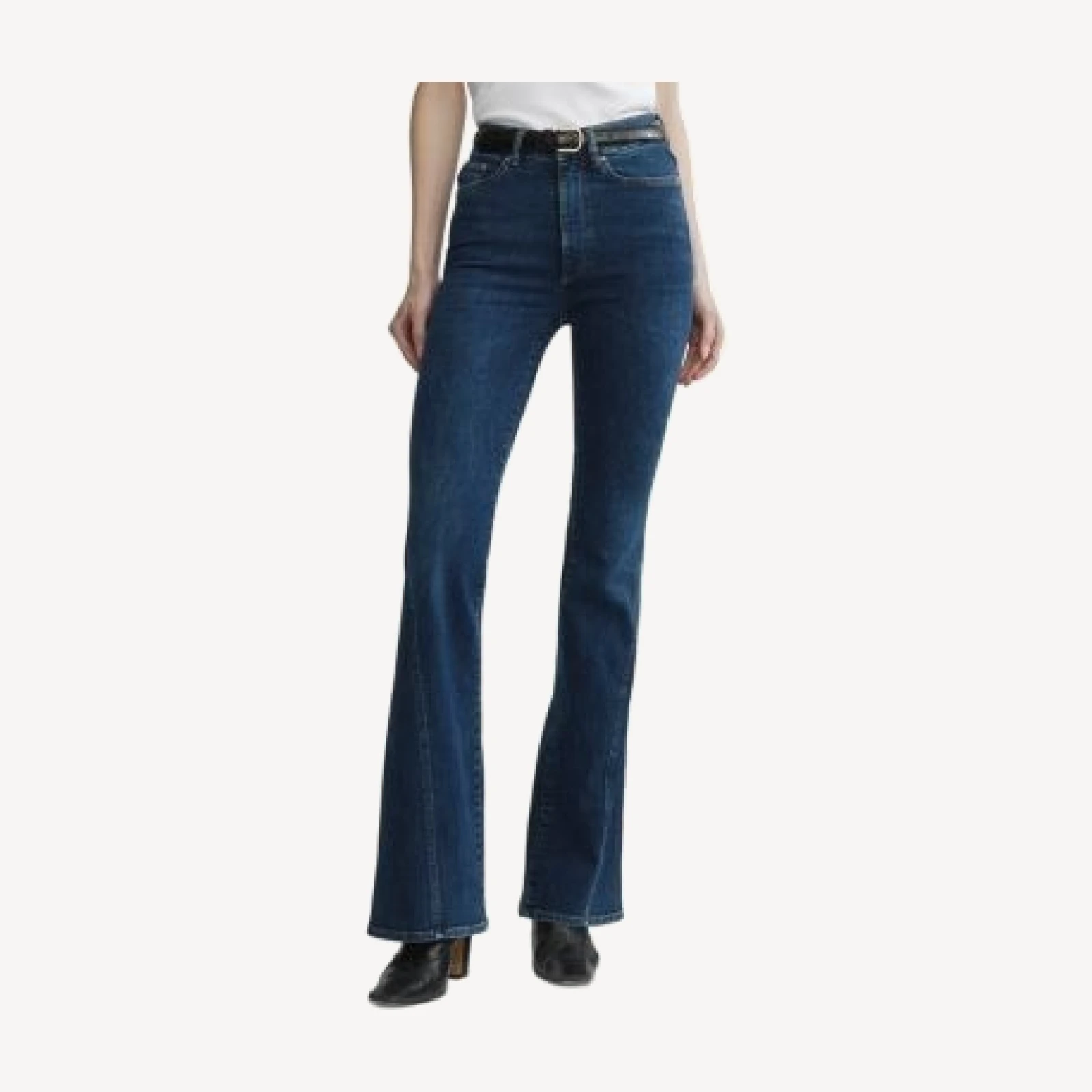 DL1961 Bridget Bootcut High Rise InstasculptJeans in Breeze Seamed