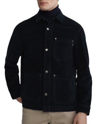 DL1961 Boxy Fit Corduroy Shirt Jacket