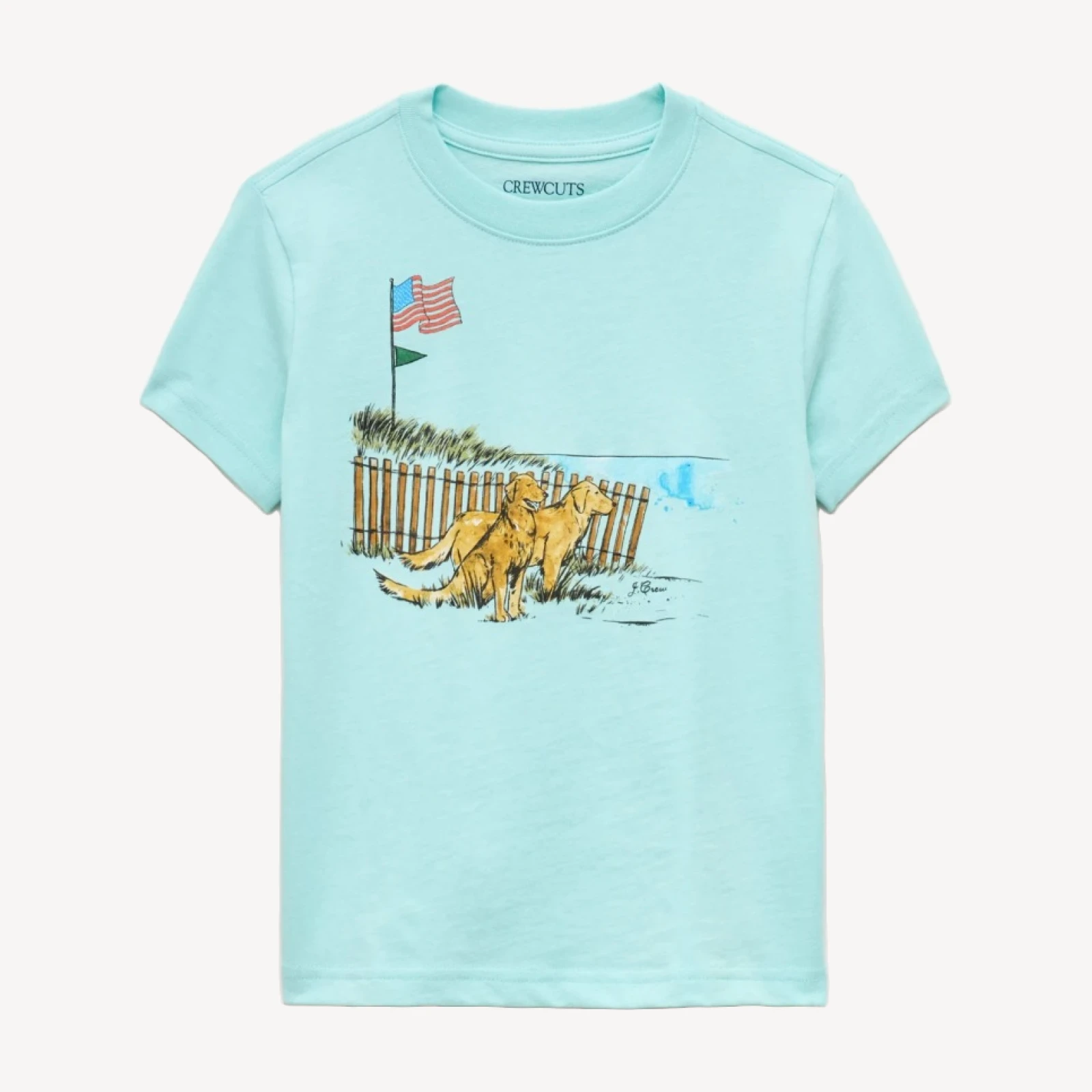 Kids' short-sleeve heritage dogs graphic T-shirt