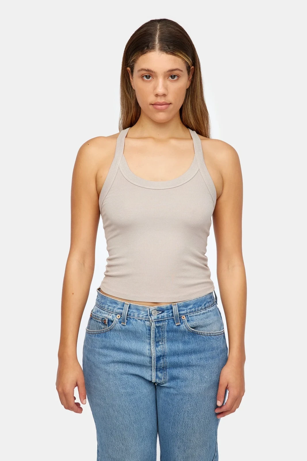 Ribbed Finn Tank
