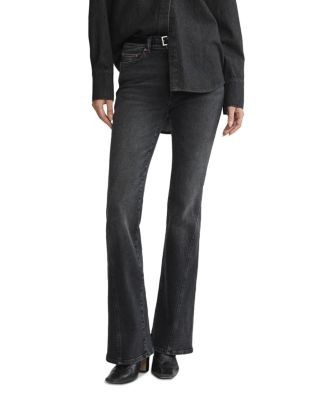 DL1961 Bridget Bootcut High Rise Instasculpt Jeans in Nightshade Seamed