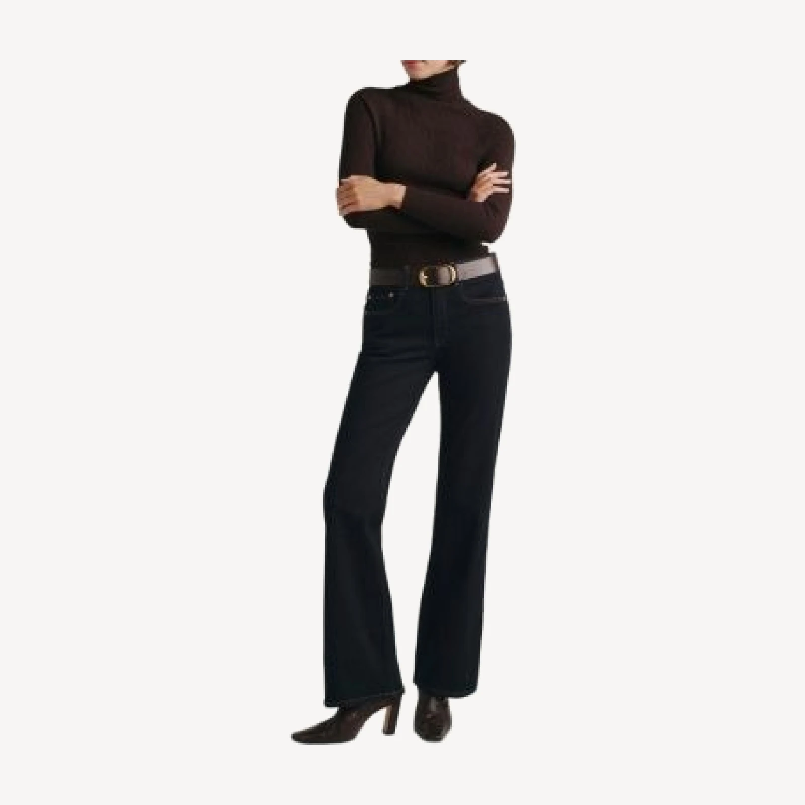 DL1961 Bella High Rise Slim Bootcut Jeans in Harvest Moon
