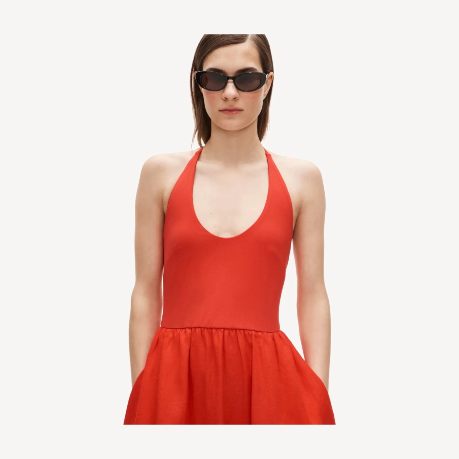Mixy halter dress