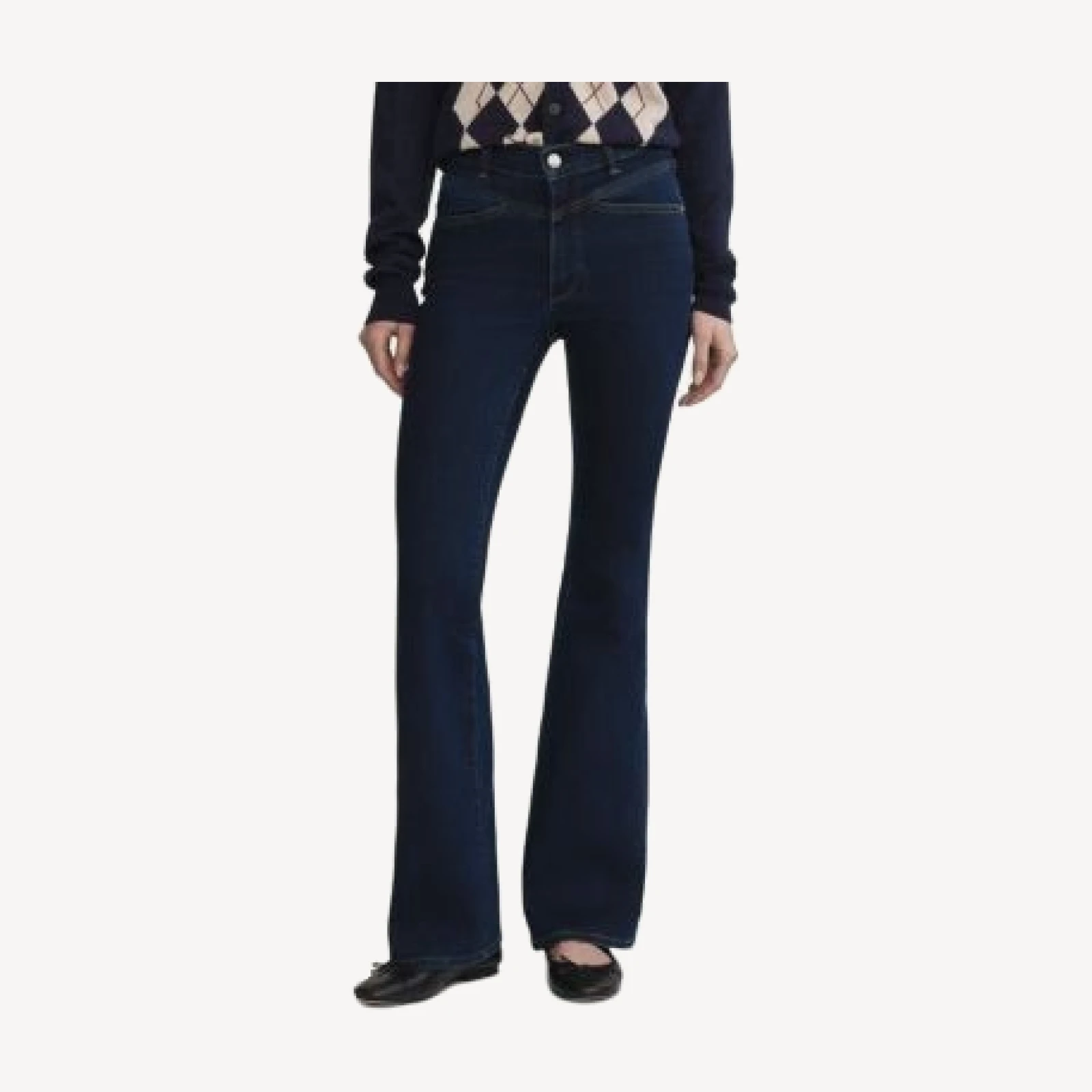 DL1961 Bridget Bootcut High Rise Instasculpt Jeans in Noon