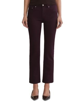 DL1961 Mara Instasculpt High Rise Ankle Straight Jeans in Viola