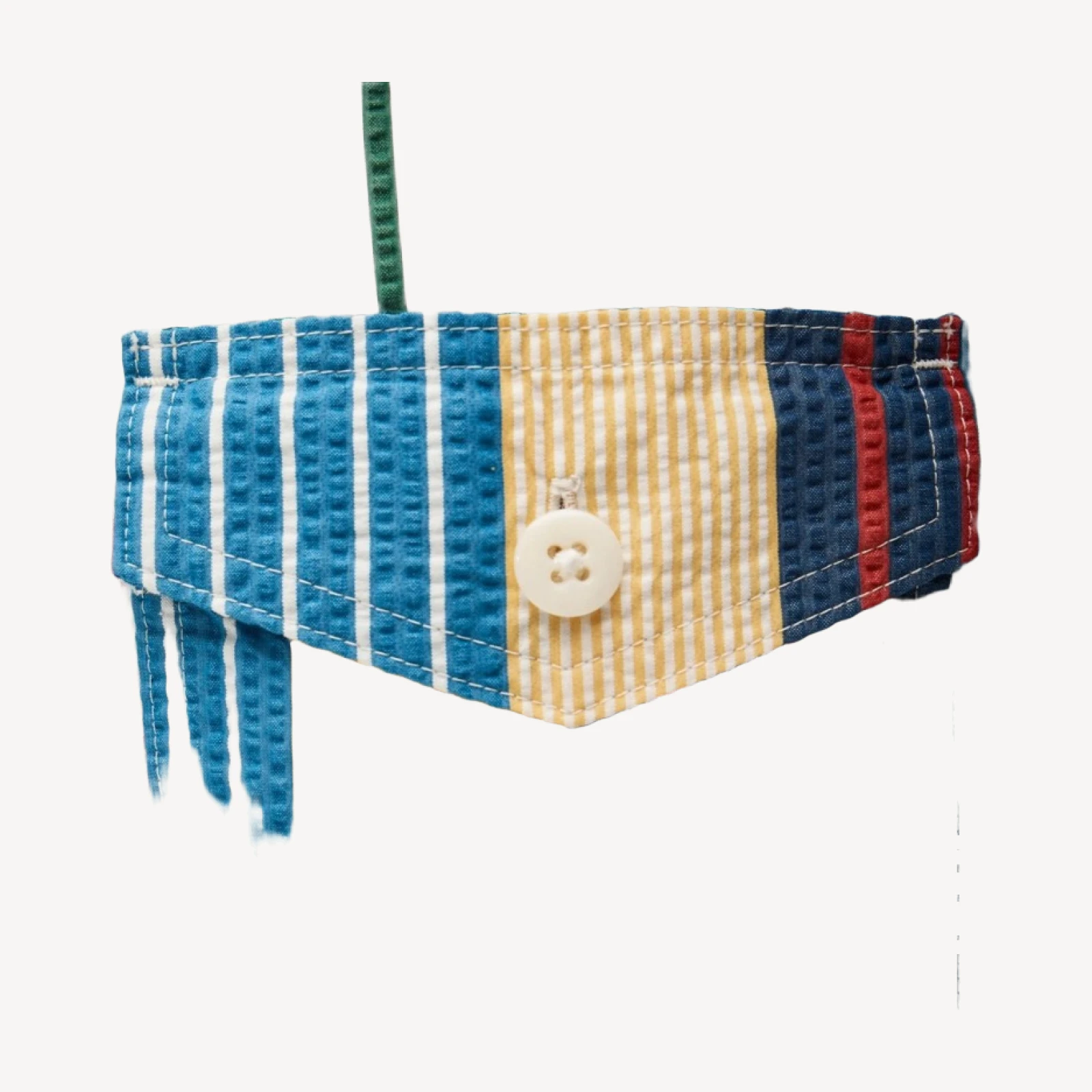 6" swim trunk in seersucker