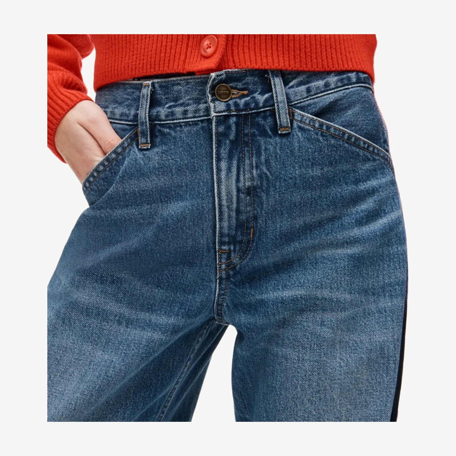 Zoe barrel jean