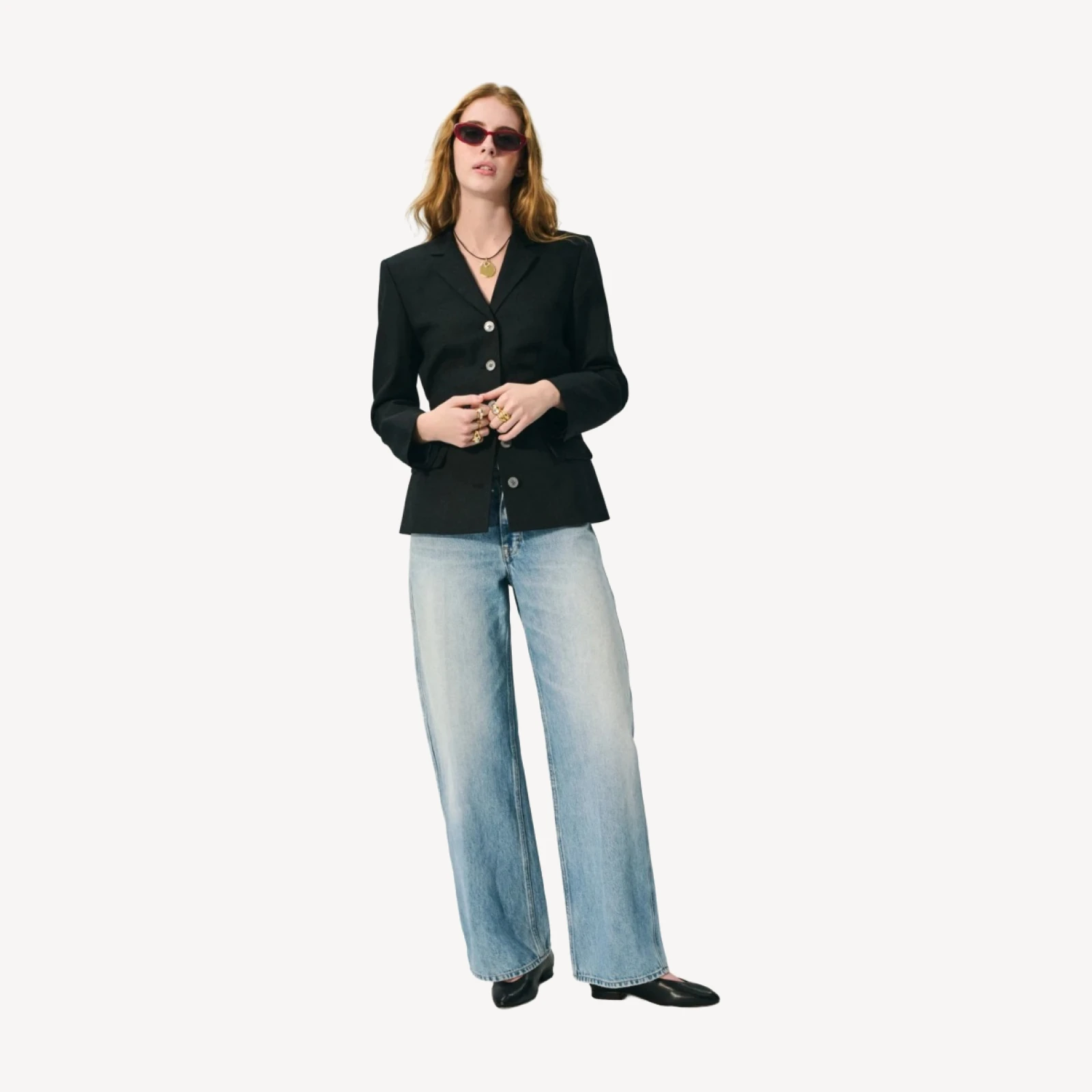 Zoe barrel jean