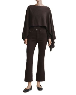 DL1961 Bridget Instasculpt High Rise Cropped Bootcut Jeans in Tobacco