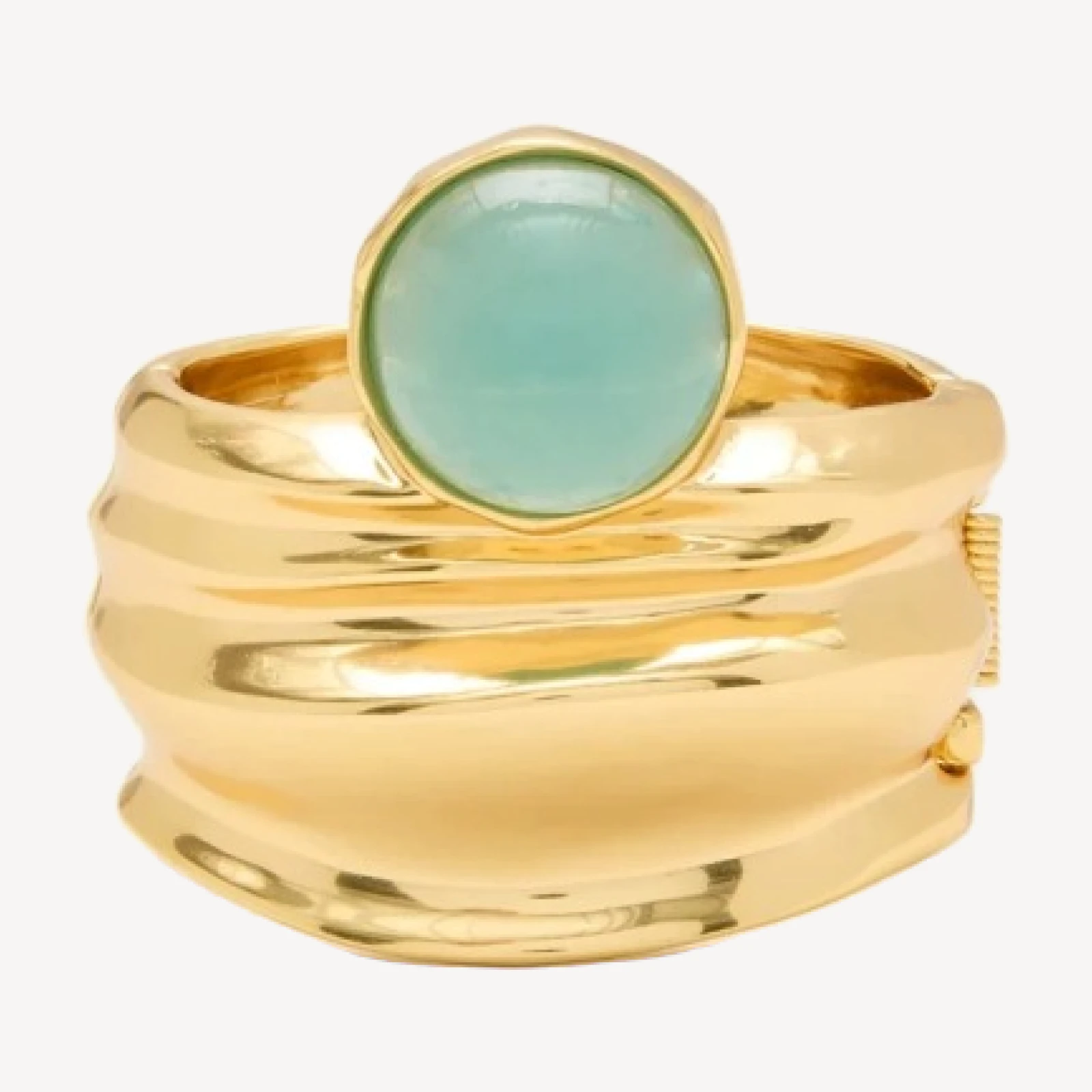 Stone hinge bracelet