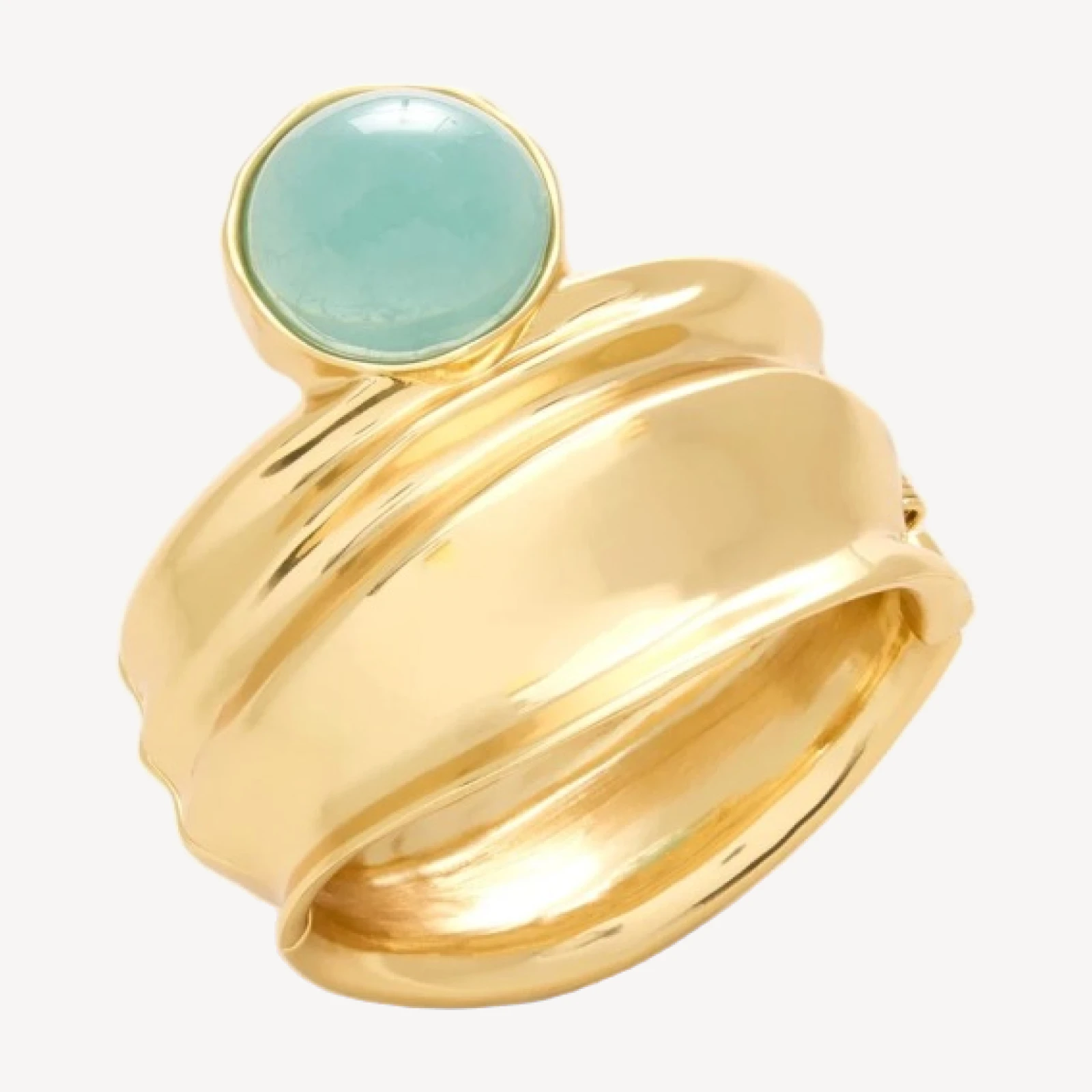 Stone hinge bracelet