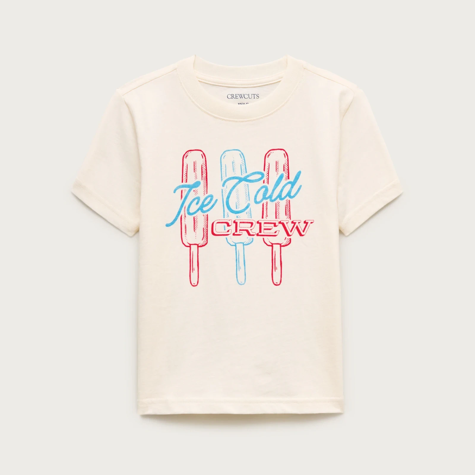 Kids' short-sleeve "Ice cold crew" graphic T-shirt