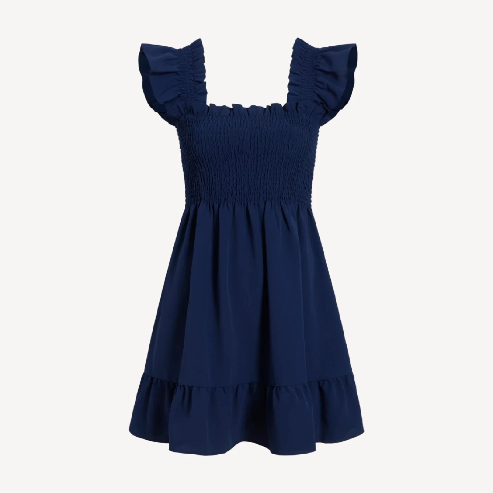 The Elizabeth Nap Dress - Navy Crepe