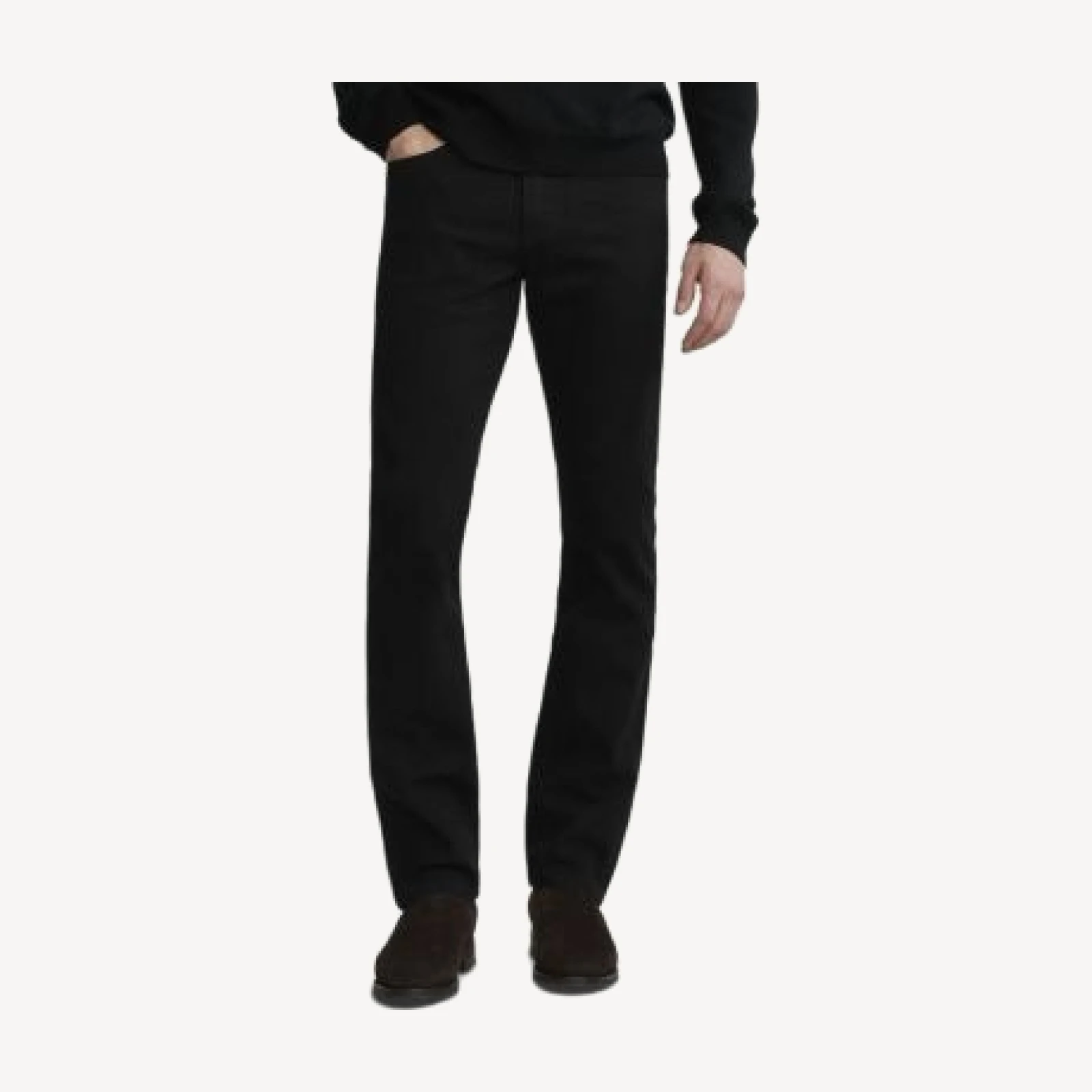 DL1961 Russell Slim Straight Fit Ultimate Five Pocket 32 Jeans in Black