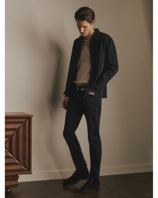 DL1961 Russell Slim Straight Fit Ultimate Five Pocket 32 Jeans in Black, photo 2