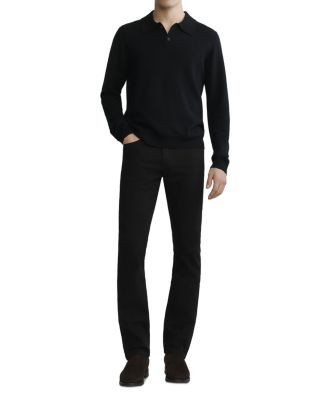 DL1961 Russell Slim Straight Fit Ultimate Five Pocket 32 Jeans in Black, photo 3