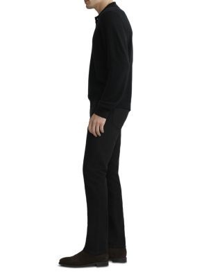 DL1961 Russell Slim Straight Fit Ultimate Five Pocket 32 Jeans in Black, photo 4