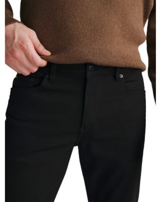DL1961 Nick Slim Fit Ultimate Five Pocket 32 Jeans in Black, photo 6