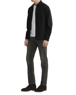 Dl1961 Russel Slim Straight Fit 32 Jeans in Rock DL Ultimate Knit