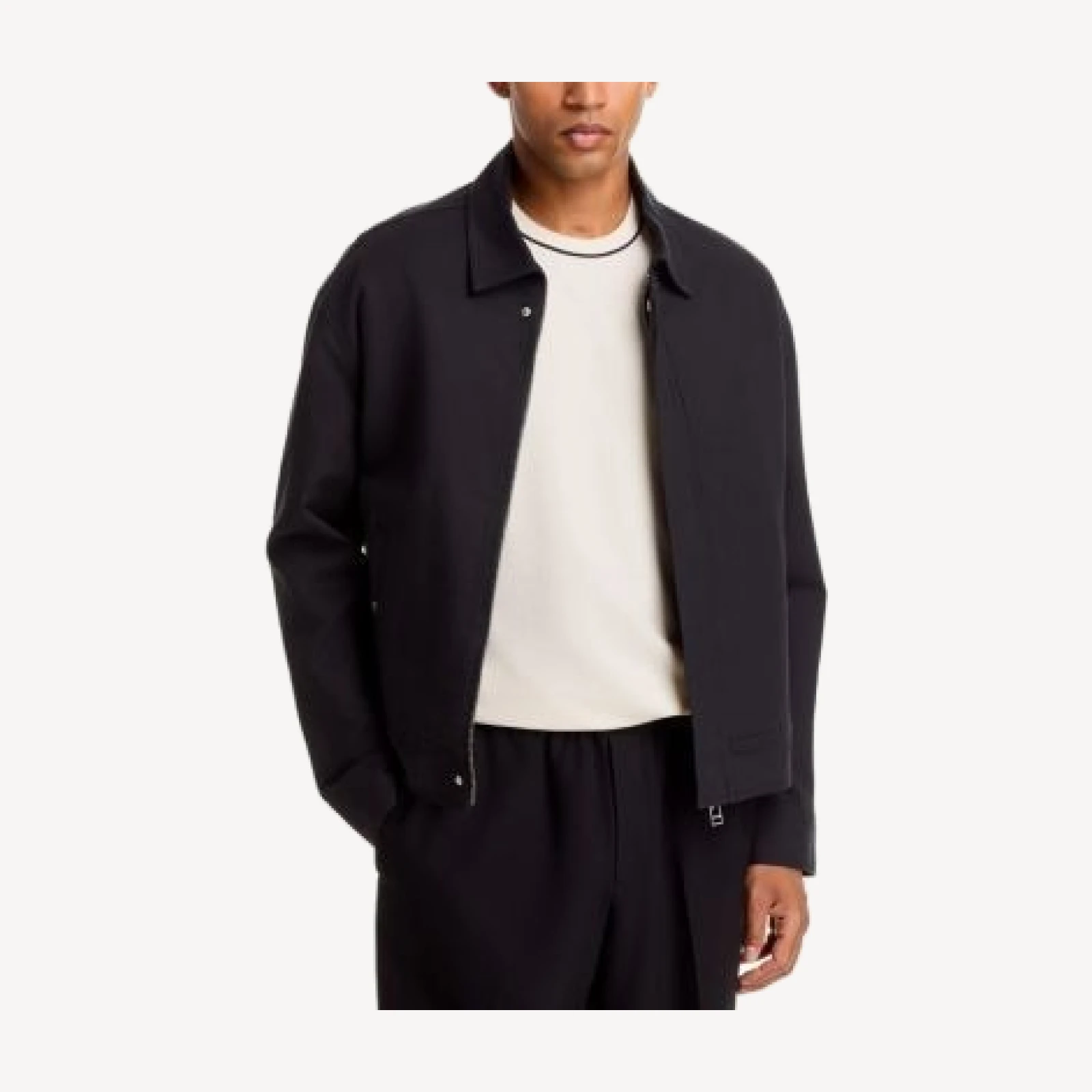 DL1961 Robb Onyx Classic Flight Jacket