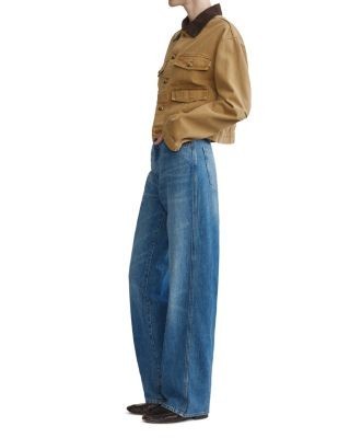 DL1961 Highluxe Cotton Blend Denim Jacket, photo 3