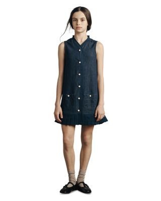 Dl1961 Girls' DL Aura Manning Vest Dress - Little Kid, Big Kid
