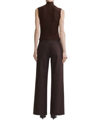 DL1961 Alex Baggy Wide Leg Low Rise Pants in Brown/Blue