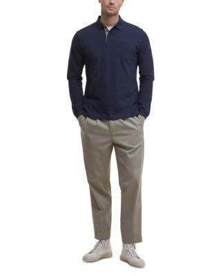 Barbour Essential Cotton Plaid Placket Polo Shirt