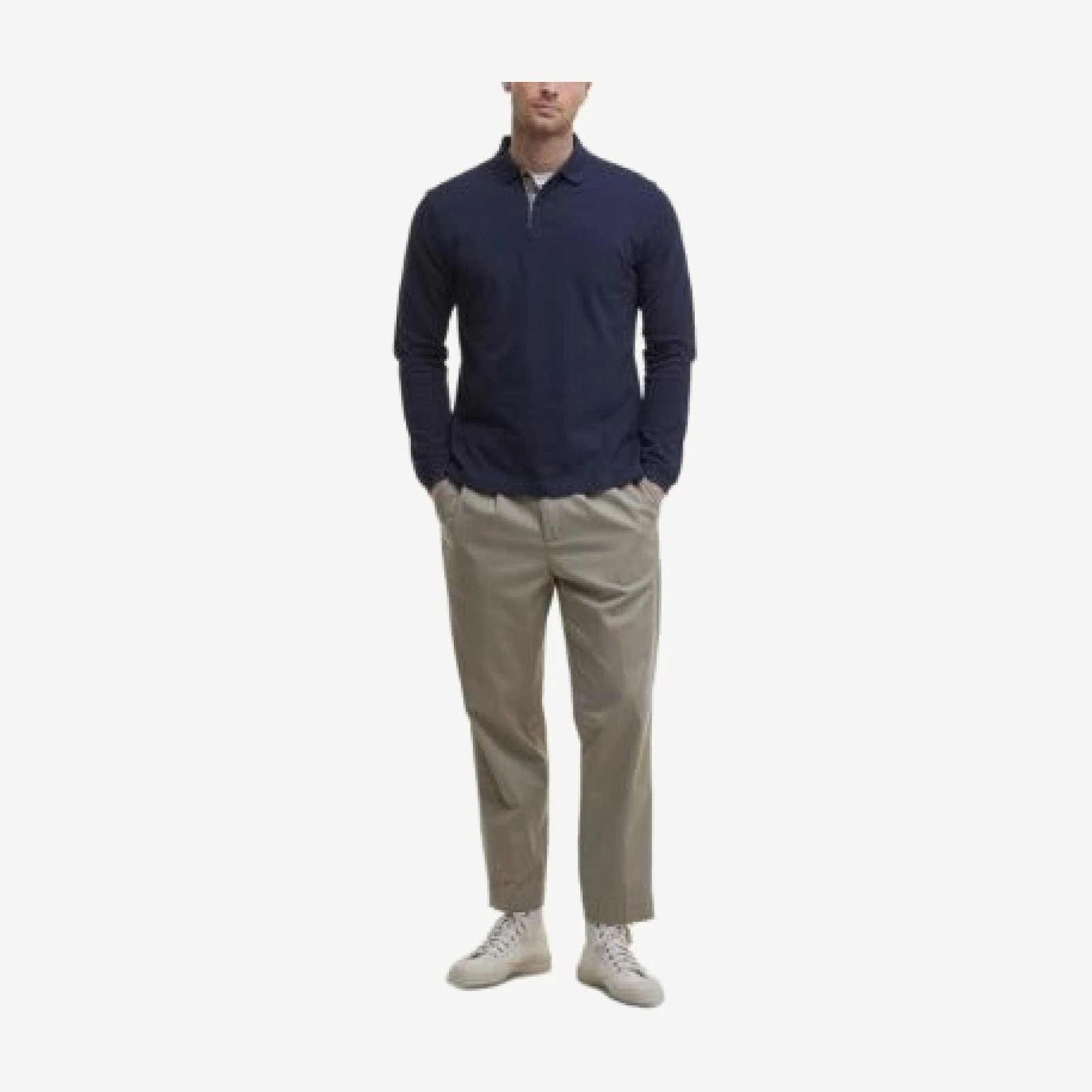 Barbour Essential Cotton Plaid Placket Polo Shirt