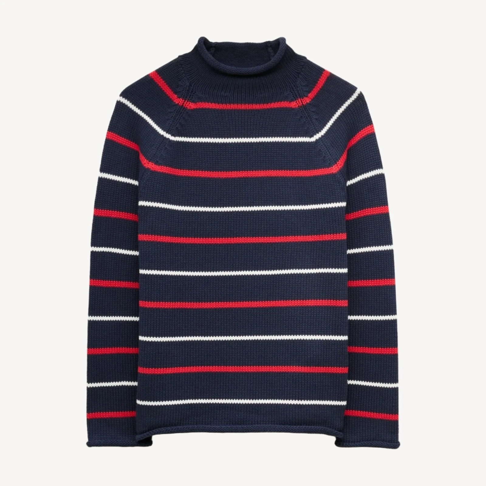 1988 Rollneck™ sweater in stripe