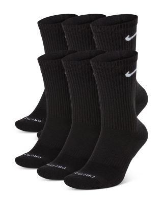 Nike Everyday Plus Cushioned Training Crew Socks, Pack of 6