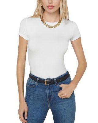 L'Agence Ressi Cap-Sleeve Tee, photo 6