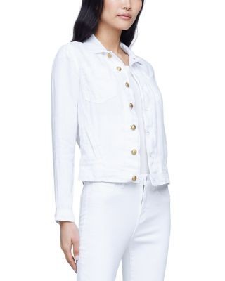 L'Agence Celine Slim Femme Linen Jacket, photo 4