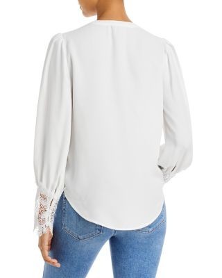 L'Agence Ava Lace Cuff Blouse, photo 2