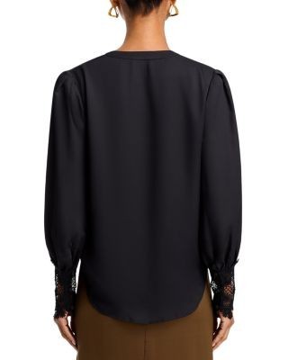 L'Agence Ava Lace Cuff Blouse, photo 5